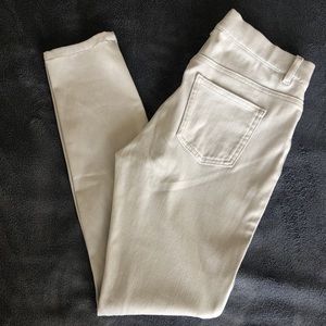 Uniqlo Cream Jeggings